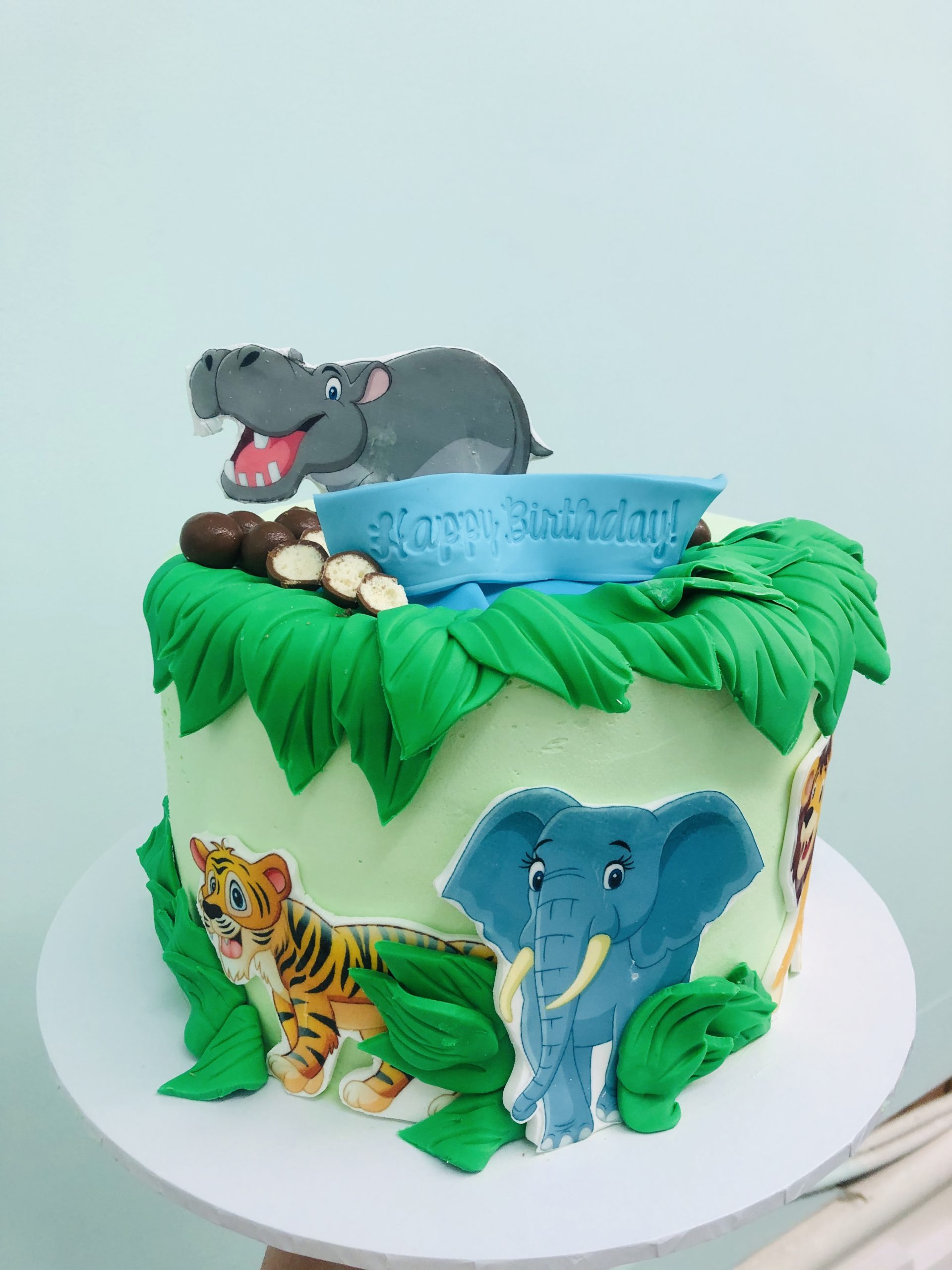 Mowgli Jungle Cake | bakehoney.com
