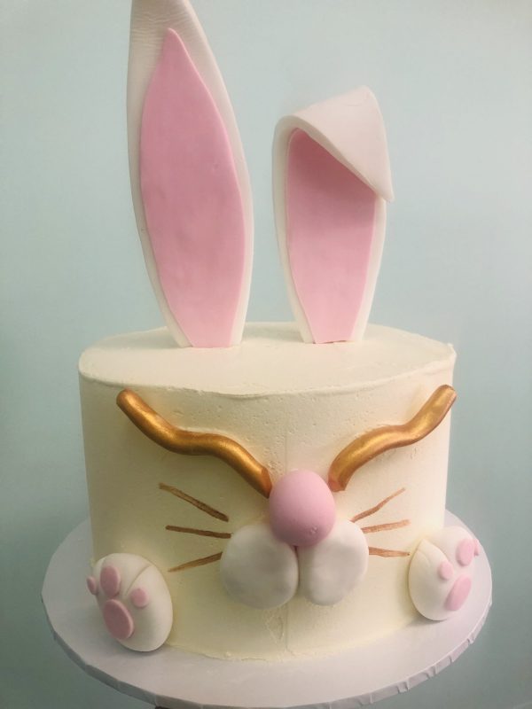 funny bunny cake