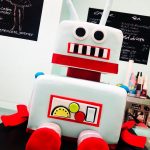 robot cake