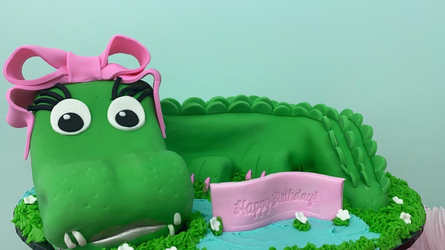 Snappy The Crocodile Cake The Cupcake Princess